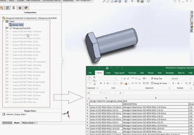 Automatic Part Configuration